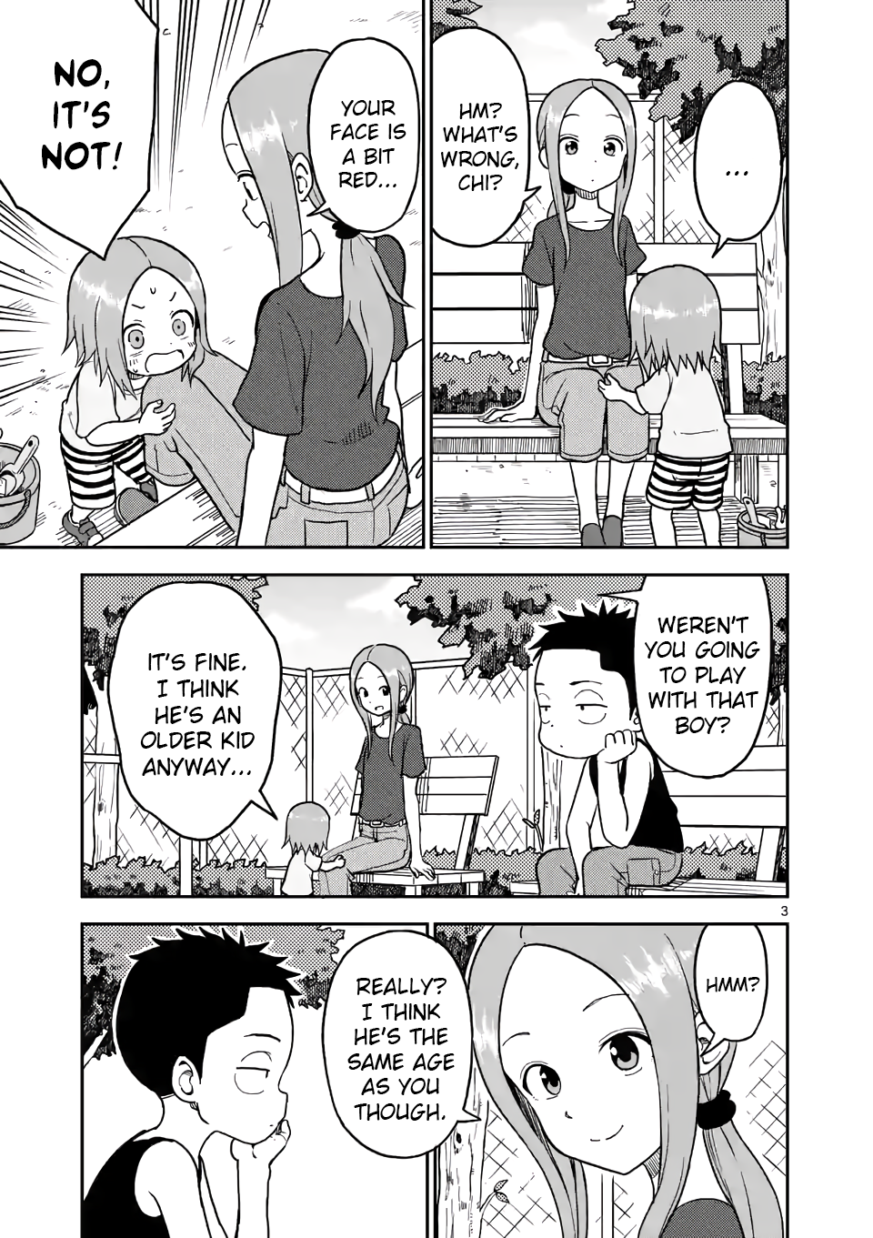 Karakai Jouzu no (Moto) Takagi-san Chapter 93 3